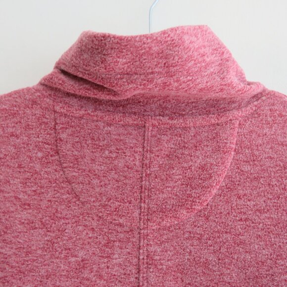 DULUTH TRADING CO Frost Lake Fleece Tunic Raspberry Red Outdoor Gorpcore Sz S - Picture 14 of 15